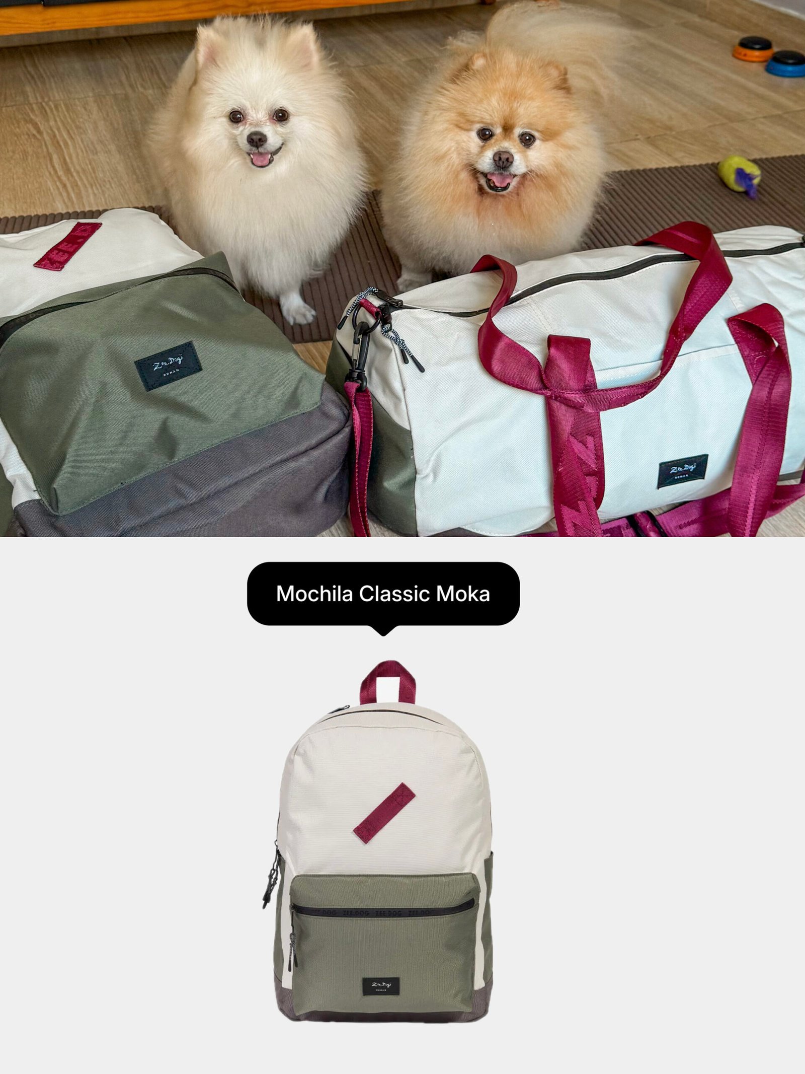 Mochila Classic Moka da Zee.Dog